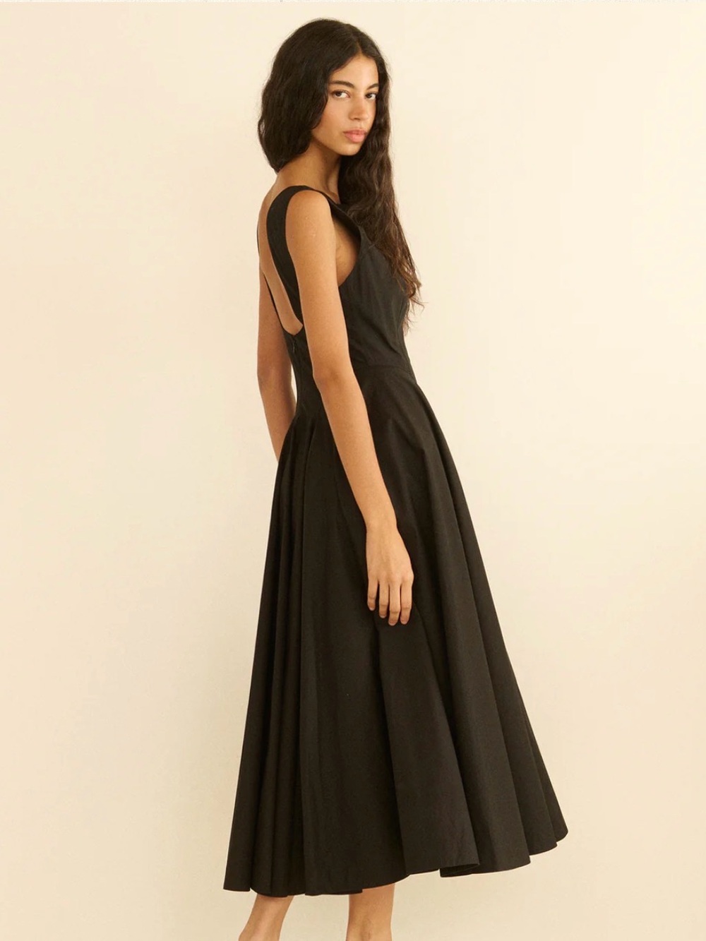 NWT Doen Black Riviere Dress - Picture 4 of 9